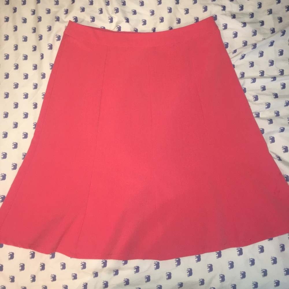 Coral/Pink formal skirt